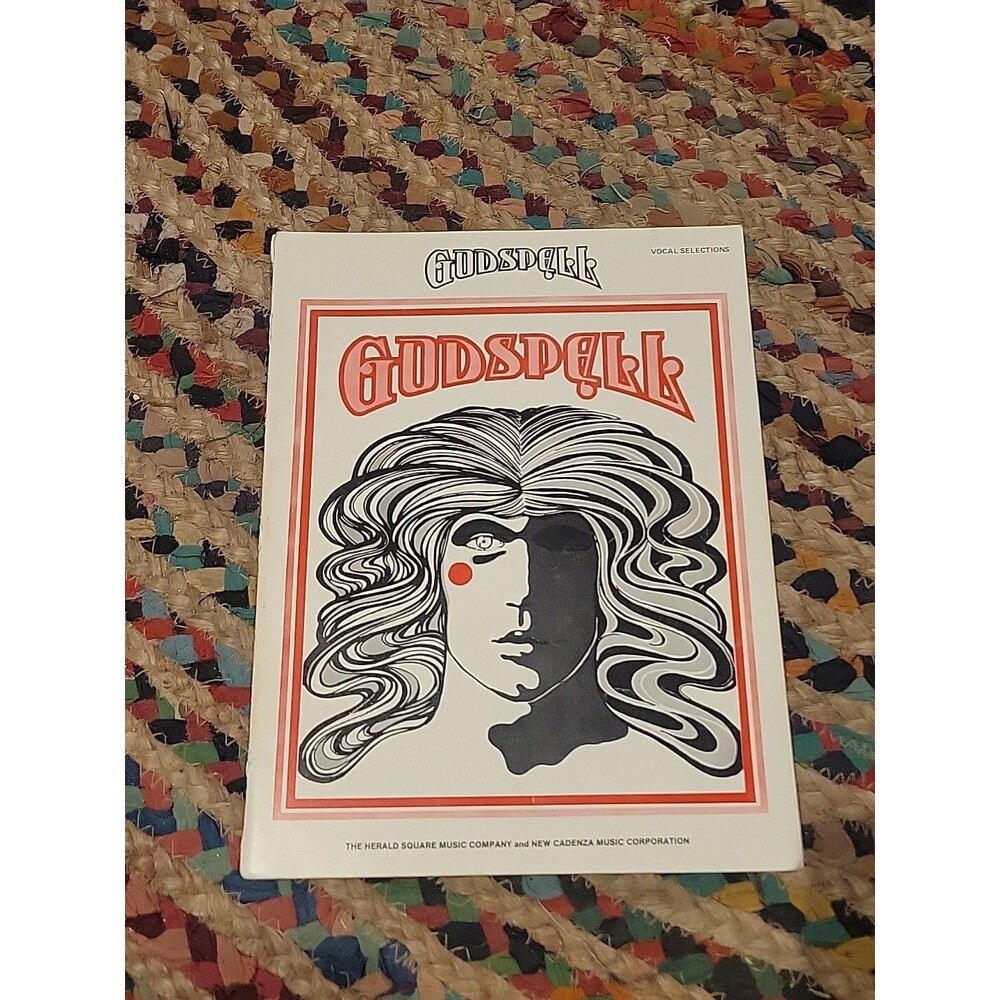 Godspell 1971 Vintage Vocal Score Selections Sheet Music Songbook Herald Square